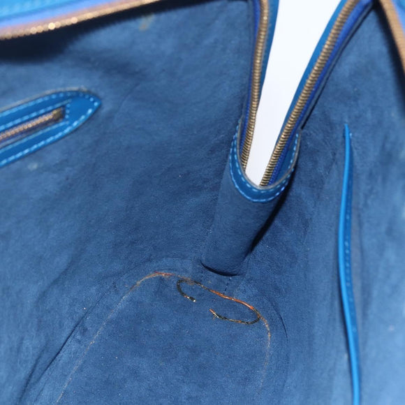 LOUIS VUITTON Epi Lussac Shoulder Bag Blue M52285 LV Auth ep11892