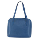 LOUIS VUITTON Epi Lussac Shoulder Bag Blue M52285 LV Auth ep11892-2