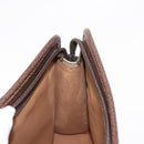 GUCCI GG Supreme Clutch Bag PVC Beige Gold 0141666063 Auth ep11893-19