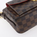 LOUIS VUITTON Damier Ebene Ravello GM Shoulder Bag N60006 LV Auth ep11895-14