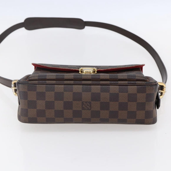 LOUIS VUITTON Damier Ebene Ravello GM Shoulder Bag N60006 LV Auth ep11895