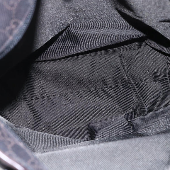 GUCCI GG Canvas Tote Bag Dark Brown 28892 00 Auth ep11898