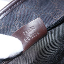 GUCCI GG Canvas Tote Bag Dark Brown 28892 00 Auth ep11898-12