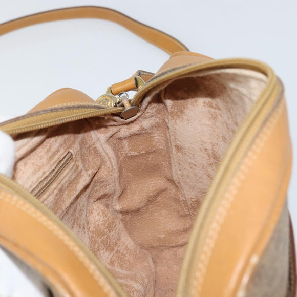 GUCCI Micro GG Supreme Shoulder Bag PVC Gold Beige 007 084 0092 Auth ep11900