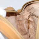 GUCCI Micro GG Supreme Shoulder Bag PVC Gold Beige 007 084 0092 Auth ep11900-20