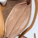 GUCCI Micro GG Supreme Shoulder Bag PVC Gold Beige 007 084 0092 Auth ep11900-23