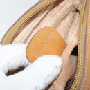 GUCCI Micro GG Supreme Shoulder Bag PVC Gold Beige 007 084 0092 Auth ep11900-12