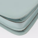 GUCCI Shoulder Bag Leather Light Blue Silver 007 406 0259 Auth ep11902-17