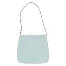 GUCCI Shoulder Bag Leather Light Blue Silver 007 406 0259 Auth ep11902-13