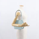 GUCCI Shoulder Bag Leather Light Blue Silver 007 406 0259 Auth ep11902-21