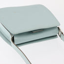 GUCCI Shoulder Bag Leather Light Blue Silver 007 406 0259 Auth ep11902-6