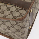 GUCCI GG Supreme Web Sherry Line Bag PVC 2way Beige Gold 41 02 039 Auth ep11903-12