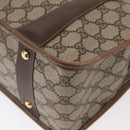 GUCCI GG Supreme Web Sherry Line Bag PVC 2way Beige Gold 41 02 039 Auth ep11903-13