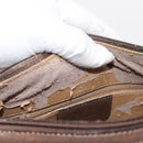 GUCCI GG Supreme Web Sherry Line Bag PVC 2way Beige Gold 41 02 039 Auth ep11903-18