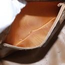 GUCCI GG Supreme Web Sherry Line Bag PVC 2way Beige Gold 41 02 039 Auth ep11903-23