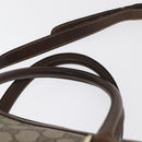 GUCCI GG Supreme Web Sherry Line Bag PVC 2way Beige Gold 41 02 039 Auth ep11903-8