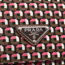 PRADA Shoulder Bag Nylon Pink Silver Auth ep11911-19