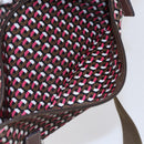 PRADA Shoulder Bag Nylon Pink Silver Auth ep11911-28