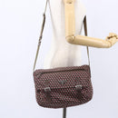 PRADA Shoulder Bag Nylon Pink Silver Auth ep11911-29