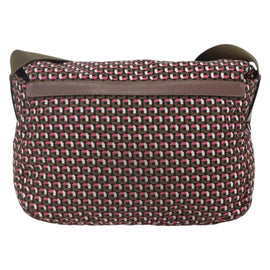 PRADA Shoulder Bag Nylon Pink Silver Auth ep11911 - 0