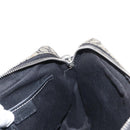 CELINE Macadam Canvas Shoulder Bag Gray Silver Auth ep11913-18