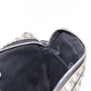 CELINE Macadam Canvas Shoulder Bag Gray Silver Auth ep11913-19