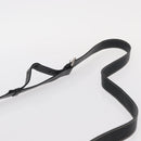 CELINE Macadam Canvas Shoulder Bag Gray Silver Auth ep11913-8