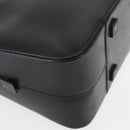 GUCCI Bamboo Hand Bag Leather Black Silver 000 0828 Auth ep11915-9