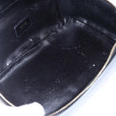 GUCCI Pouch Enamel Black Gold 032 1705 0150 Auth ep11916-11