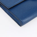 LOUIS VUITTON Epi Pochette Arche Shoulder Bag Blue M52575 LV Auth ep11919-14