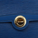 LOUIS VUITTON Epi Pochette Arche Shoulder Bag Blue M52575 LV Auth ep11919-17