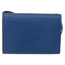 LOUIS VUITTON Epi Pochette Arche Shoulder Bag Blue M52575 LV Auth ep11919-2