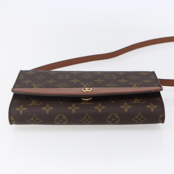 LOUIS VUITTON Monogram Bordeaux 24 Shoulder Bag M51798 LV Auth ep11920