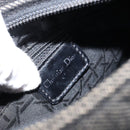 Christian Dior Lady Dior Canage Hand Bag Denim Black Silver Auth ep11922-18