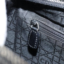Christian Dior Lady Dior Canage Hand Bag Denim Black Silver Auth ep11922-21