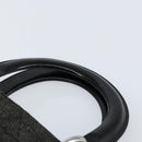 Christian Dior Lady Dior Canage Hand Bag Denim Black Silver Auth ep11922-8