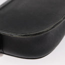 Christian Dior Honeycomb Canvas Shoulder Bag PVC Black gold Auth ep11923-15