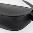 Christian Dior Honeycomb Canvas Shoulder Bag PVC Black gold Auth ep11923-16