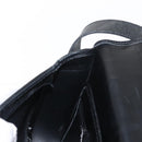 Christian Dior Honeycomb Canvas Shoulder Bag PVC Black gold Auth ep11923-19