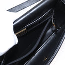 Christian Dior Honeycomb Canvas Shoulder Bag PVC Black gold Auth ep11923-21