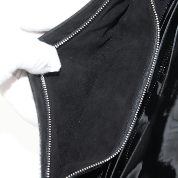 LOUIS VUITTON Electric Epi Pochette Sevigne Bag Black M4055N LV Auth ep11924