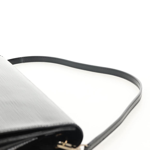LOUIS VUITTON Electric Epi Pochette Sevigne Bag Black M4055N LV Auth ep11924