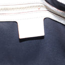 GUCCI Sherry Line Chain Shoulder Bag Leather White Gold 153011 Auth ep11925-16