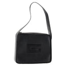 GUCCI Shoulder Bag Patent leather Black Silver 001 3032 Auth ep11927-1