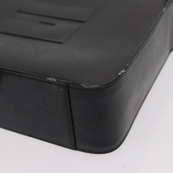 GUCCI Shoulder Bag Patent leather Black Silver 001 3032 Auth ep11927