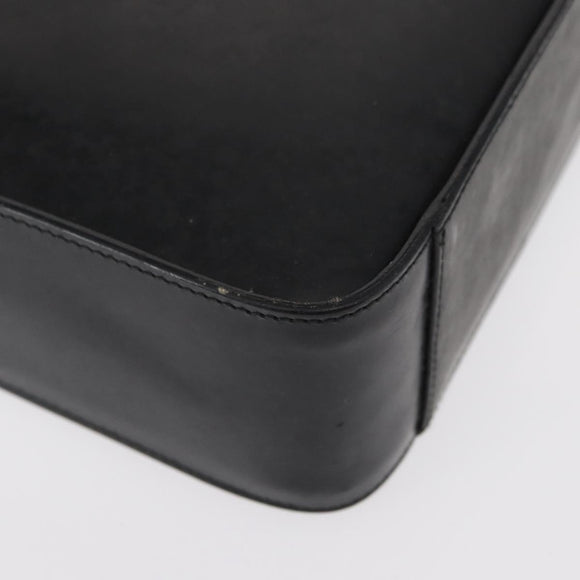 GUCCI Shoulder Bag Patent leather Black Silver 001 3032 Auth ep11927