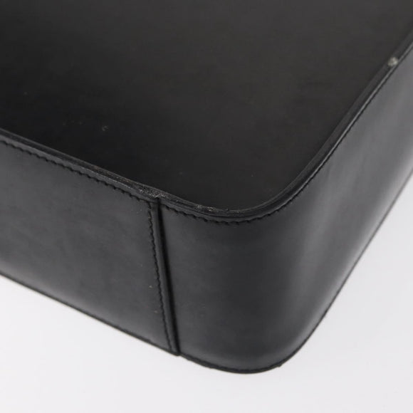 GUCCI Shoulder Bag Patent leather Black Silver 001 3032 Auth ep11927