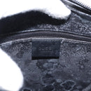 GUCCI Shoulder Bag Patent leather Black Silver 001 3032 Auth ep11927-18