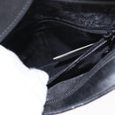 GUCCI Shoulder Bag Patent leather Black Silver 001 3032 Auth ep11927-11