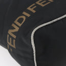 FENDI Hand Bag Nylon Black Auth ep11928-14